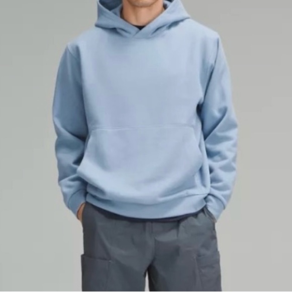 Lululemon Steady State Pullover Hoodie Light Blue
